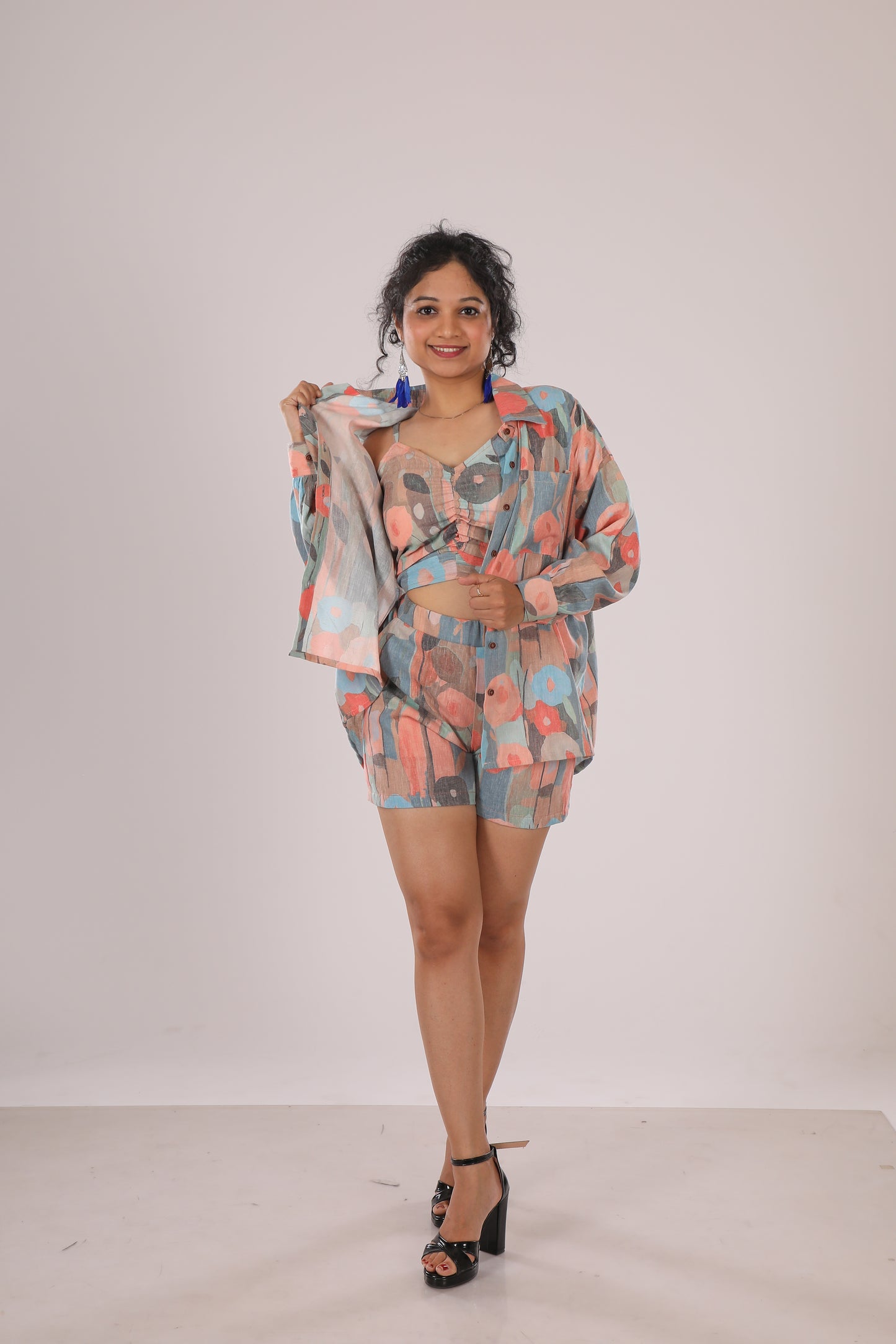 3 pc Linen Co-ord