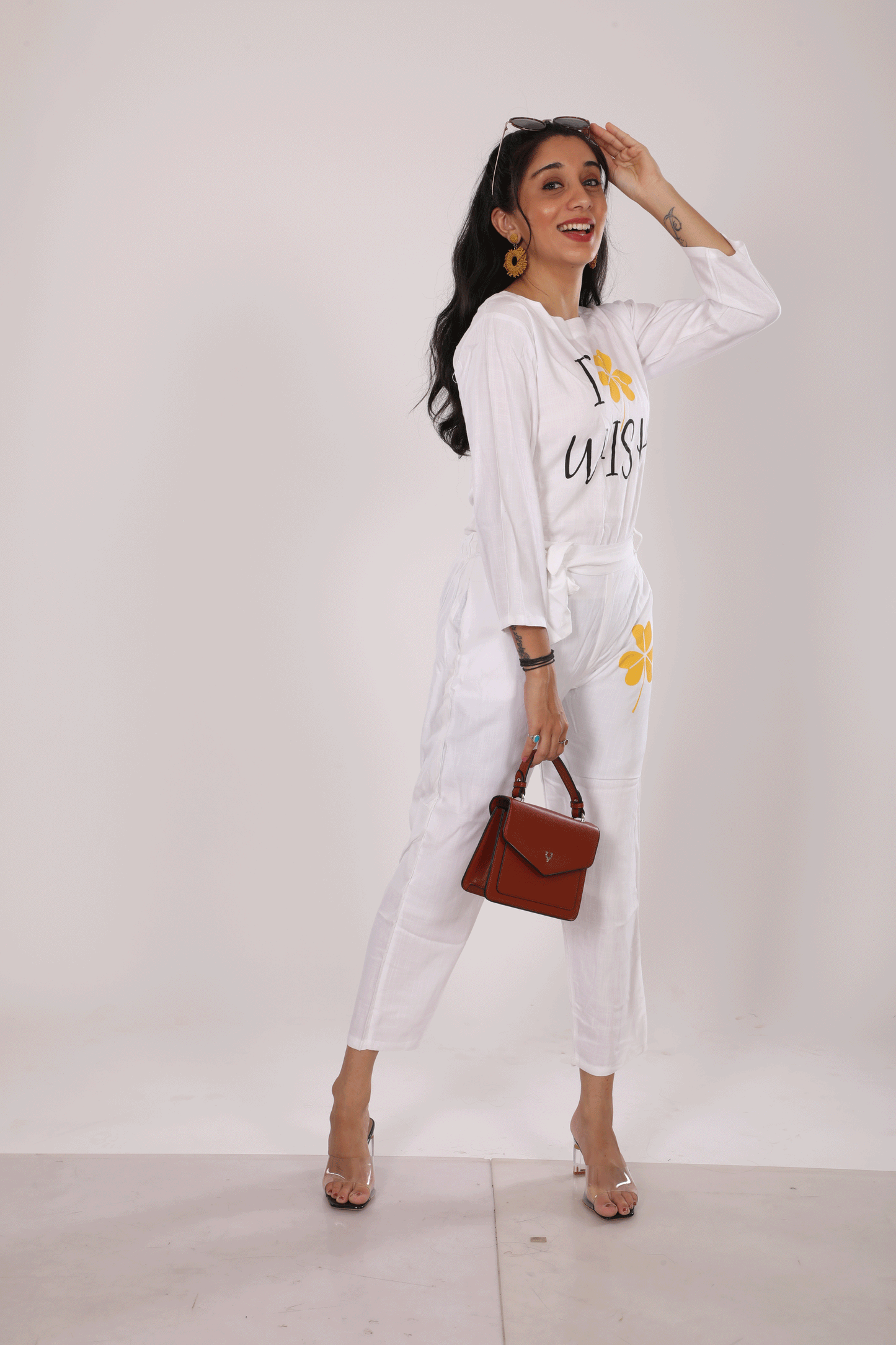 White Linen Co-ord