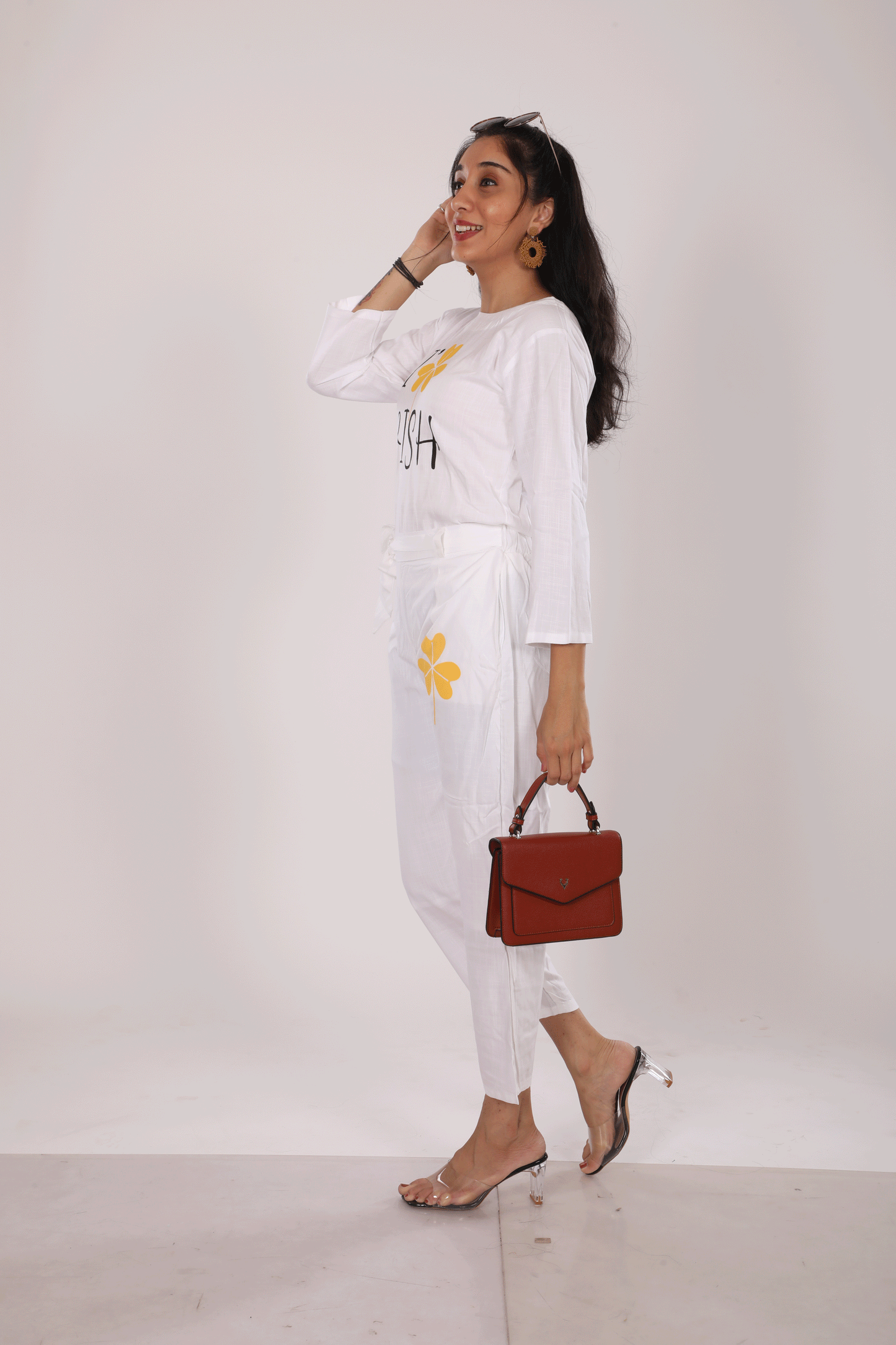 White Linen Co-ord