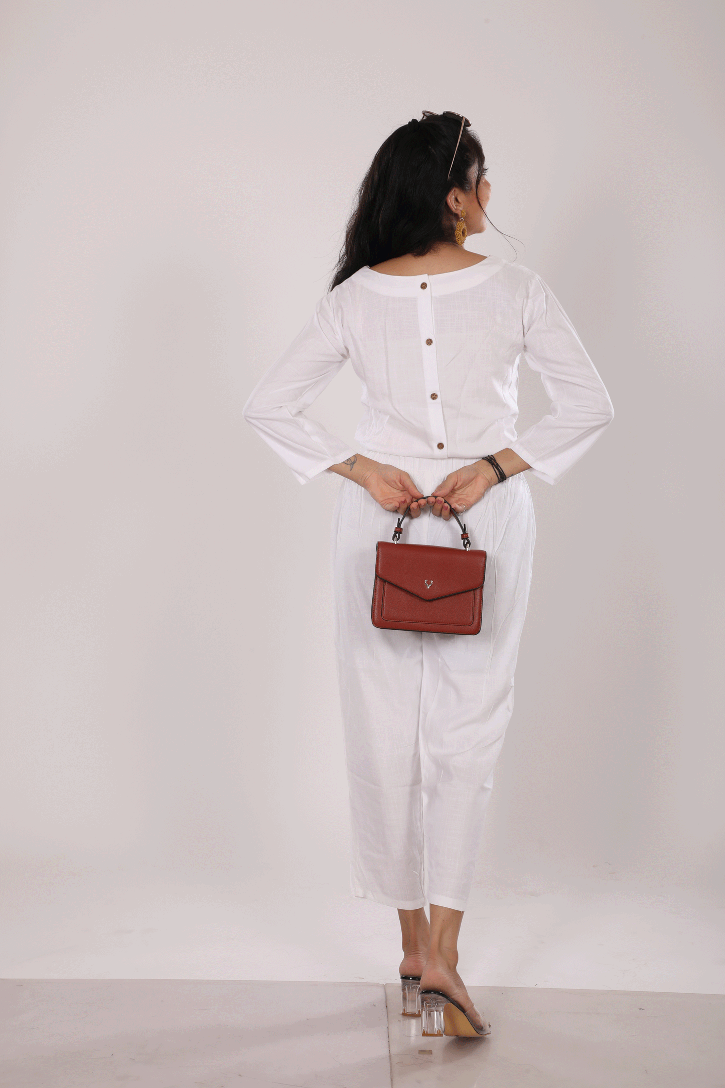 White Linen Co-ord