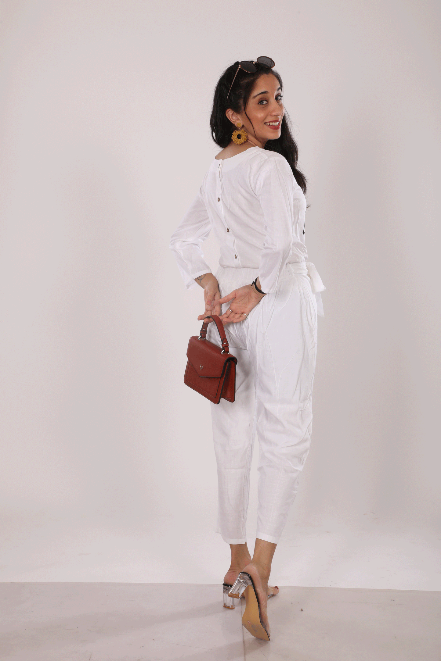 White Linen Co-ord