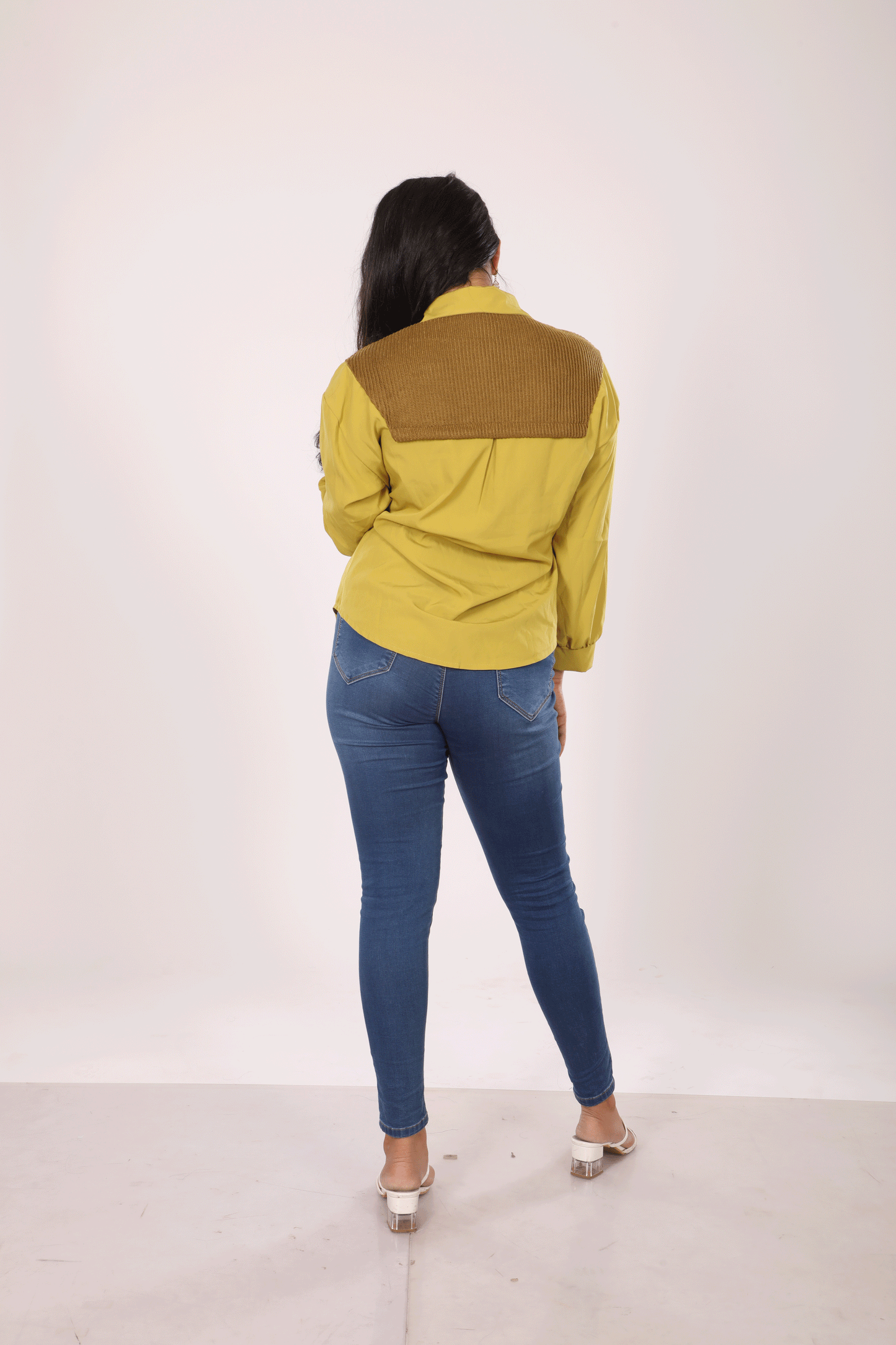 Long Knit Adjustable Shirt